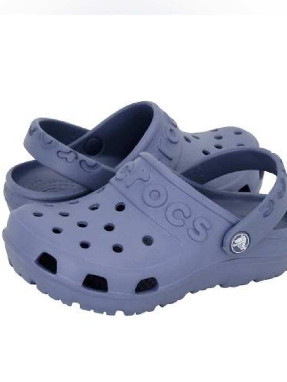CROCS Kids Blue Hilo Clogs Size 6